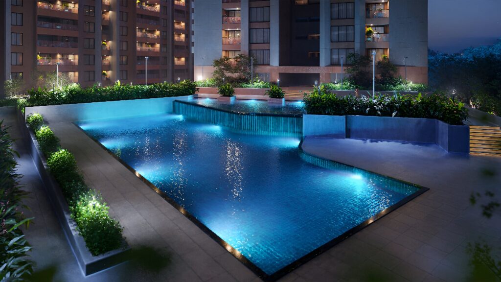 sobha infinia apartment in bangalore swiming pool